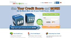 Desktop Screenshot of checkmyscores.com